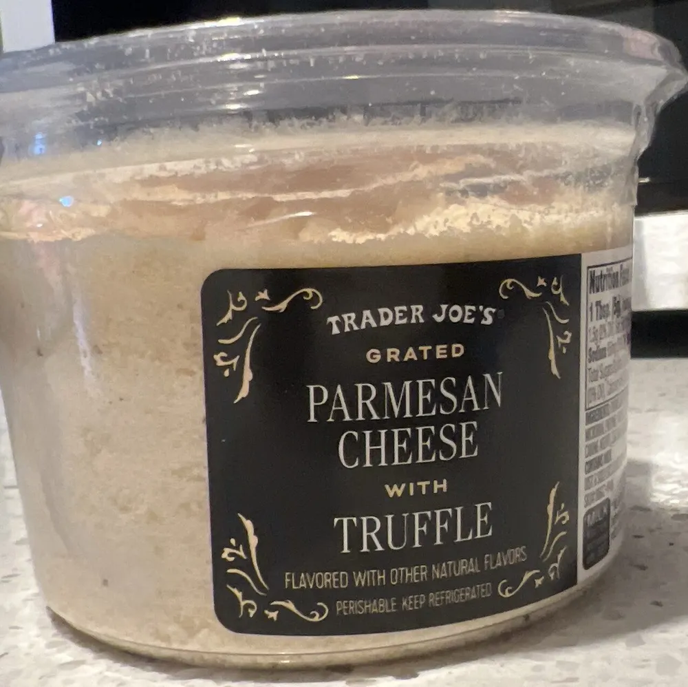 Grated Parmesan Cheese with Truffle