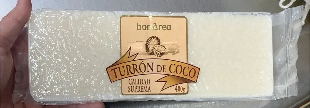 Turrón de coco