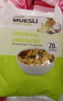 Muesli con frutas