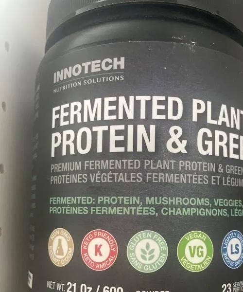 Fermented plant protein & greens