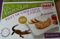 Filet de crocodile mangue agrumes