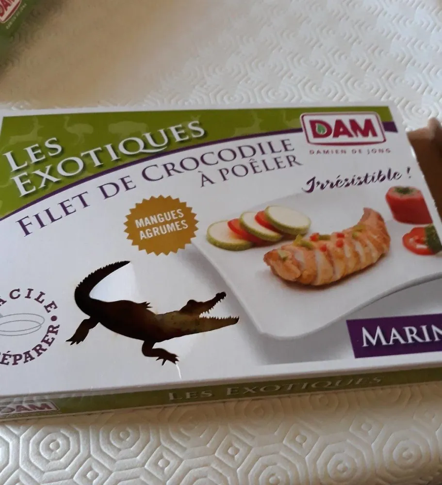 filet crocodile