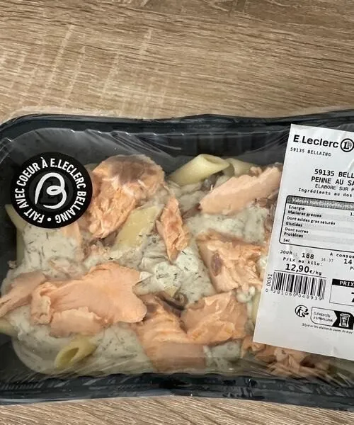 Penne au saumon