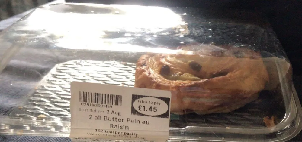 2All butter pian au Raisin