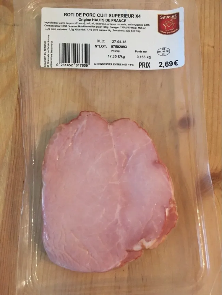 ROTI DE PORC CUIT SUPERIEUR