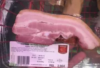 Poitrine de porc cuite
