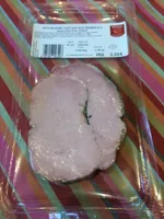 Rôti de porc cuit supérieur aux herbes