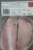 Rôti de porc cuit sup aux herbes