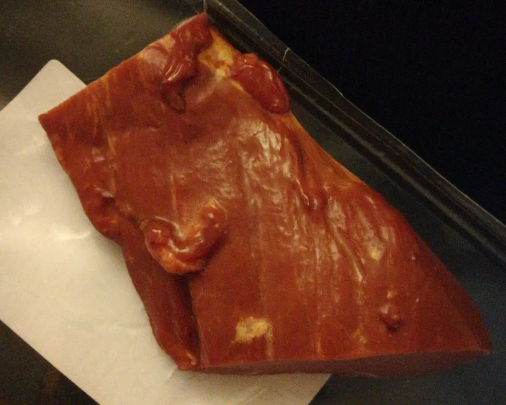 Filet mignon fumé au bois de hêtre
