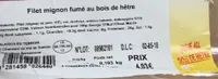 Filet mignon au bois de hetre