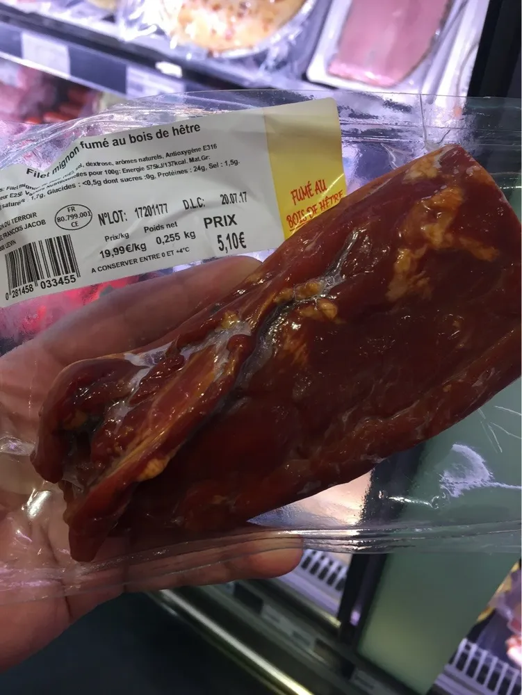 Filet mignon fume