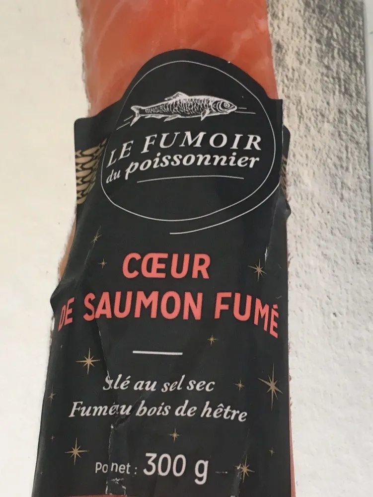 Coeur de saumon fume