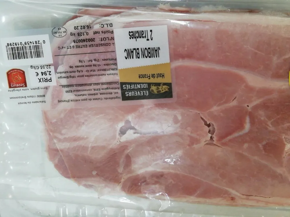 Jambon blanc