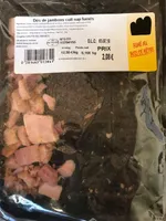 Des jambon fumés