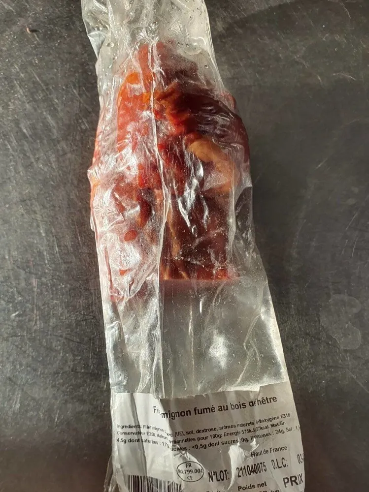 Filet mignon fumée