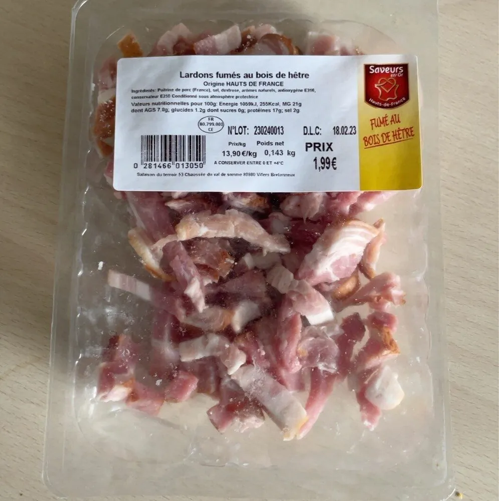 Lardons fumés