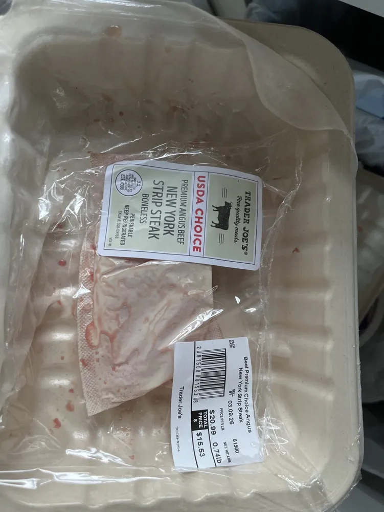 Choice Angus Beef New York Strip Steak