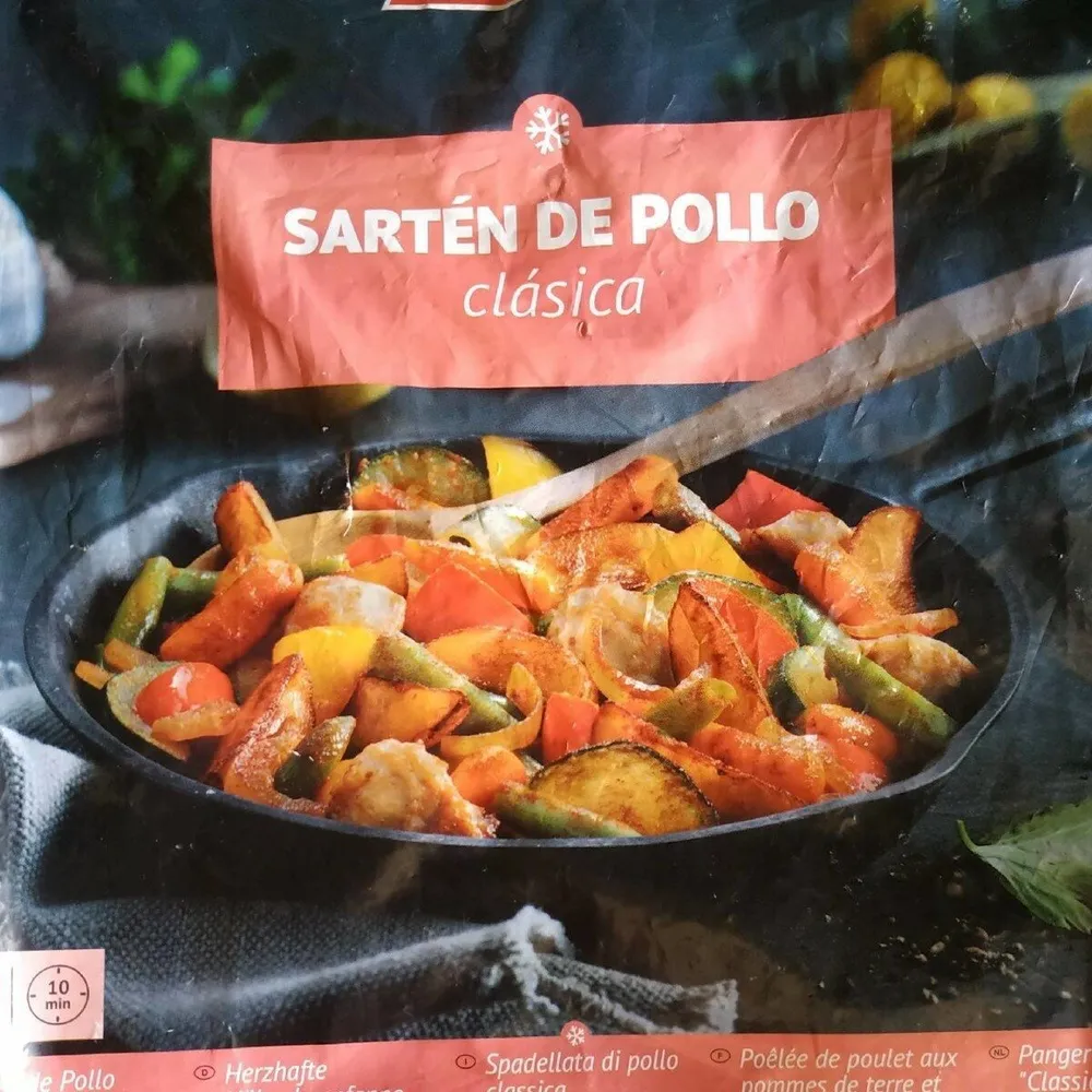 Sartén de pollo
