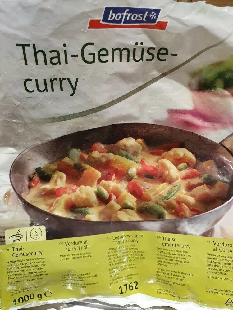 Thai gemüse curry