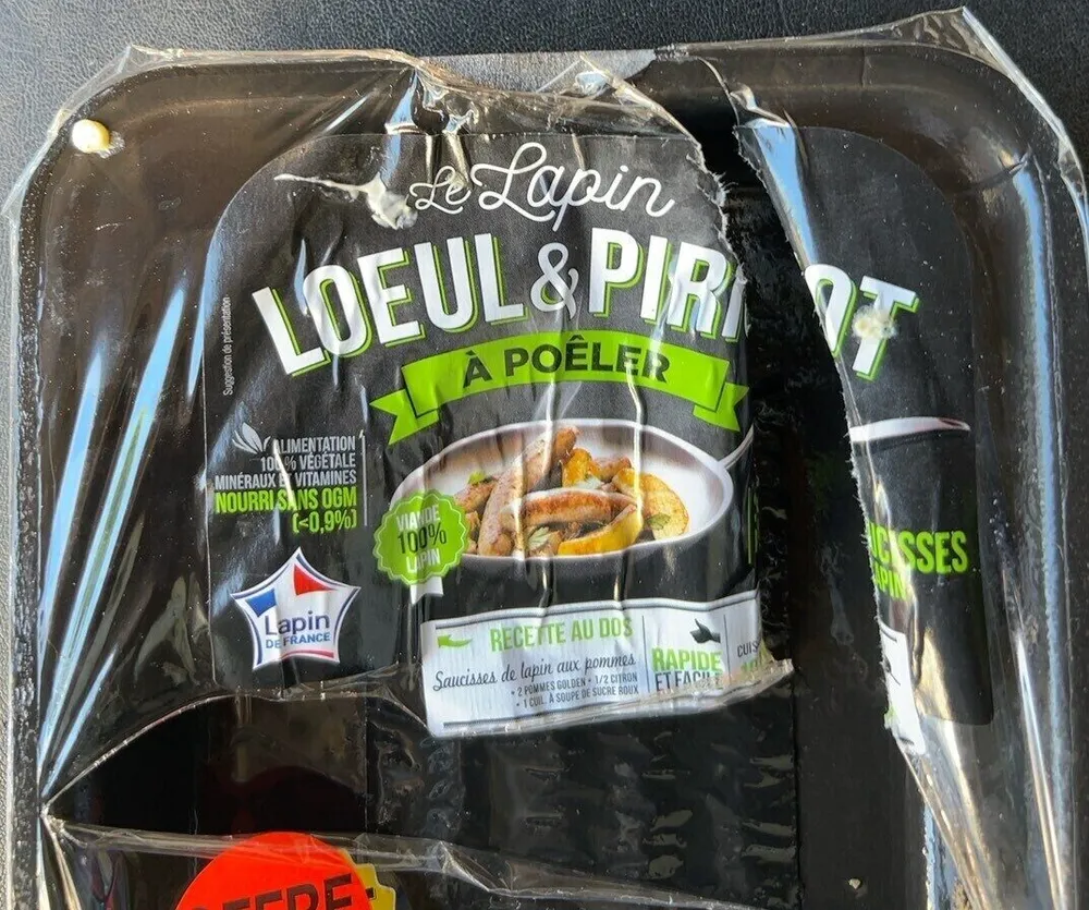 Saucisse de lapin