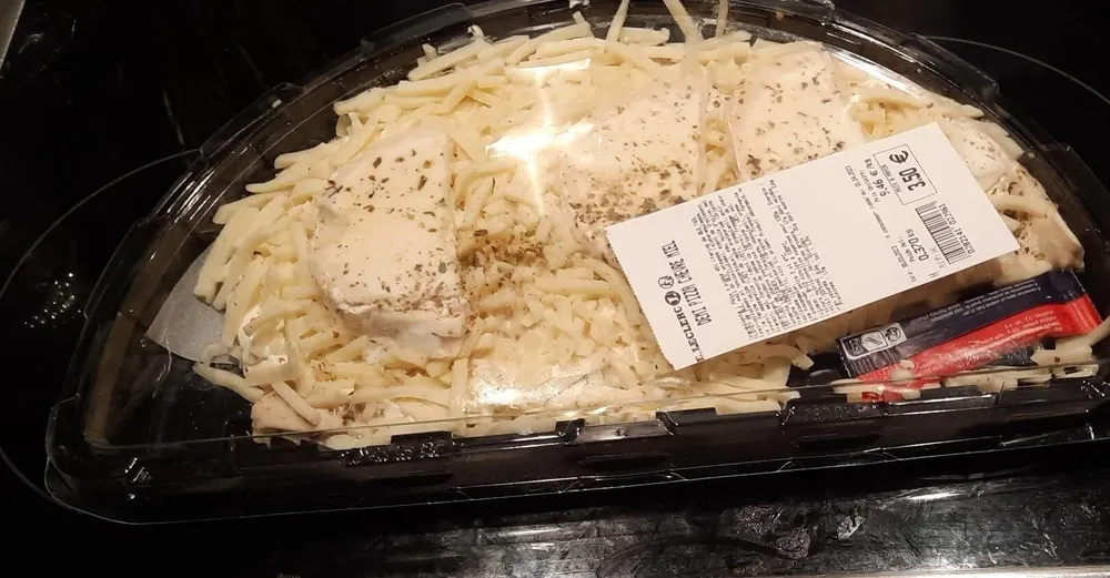 Demi pizza chèvre miel
