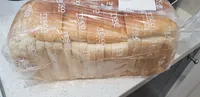 Tesco Bakery Crusty white sandwich bread loaf 800g sliced
