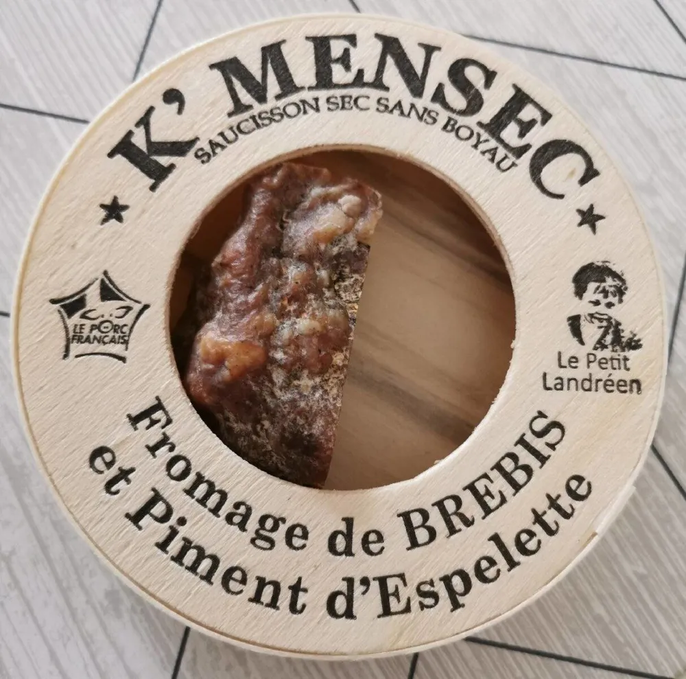 Saucisson Fromage de Brebis et Piment d'Espelette
