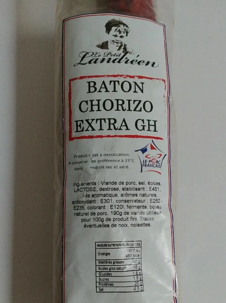Bâton chorizo extra GH