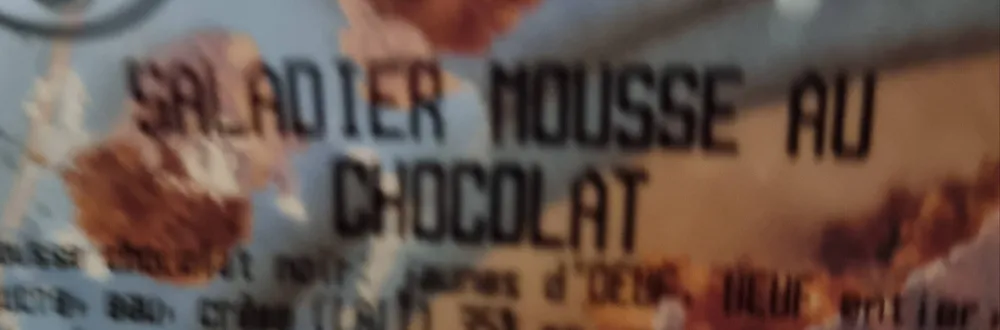 Mousse au chocolat