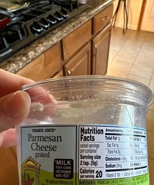 Parmesan Cheese grated