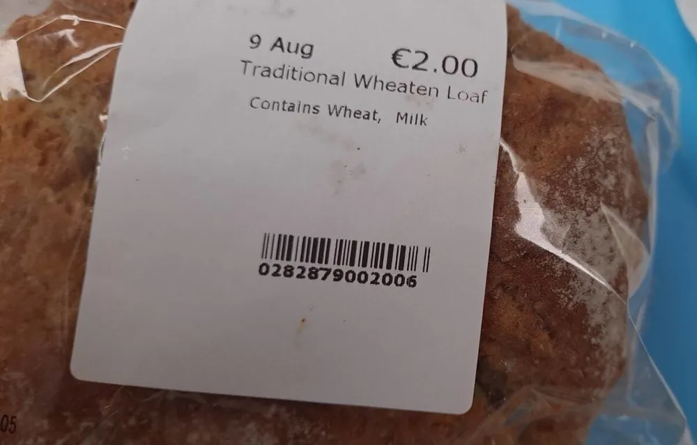 Traditional wheaten loaf
