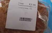 Traditional wheaten loaf