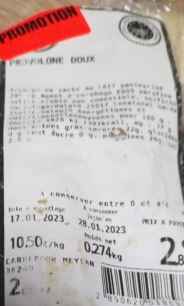 Provolone doux