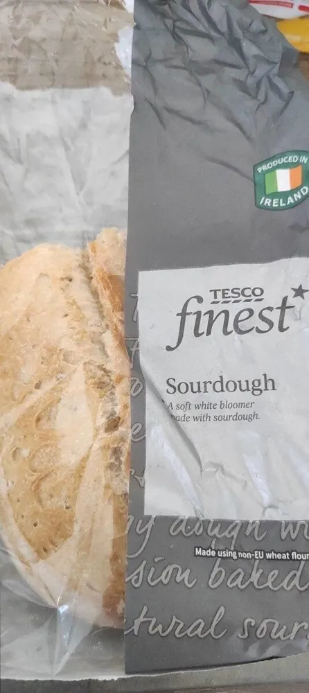 Tesco finest sourdough Bloomer