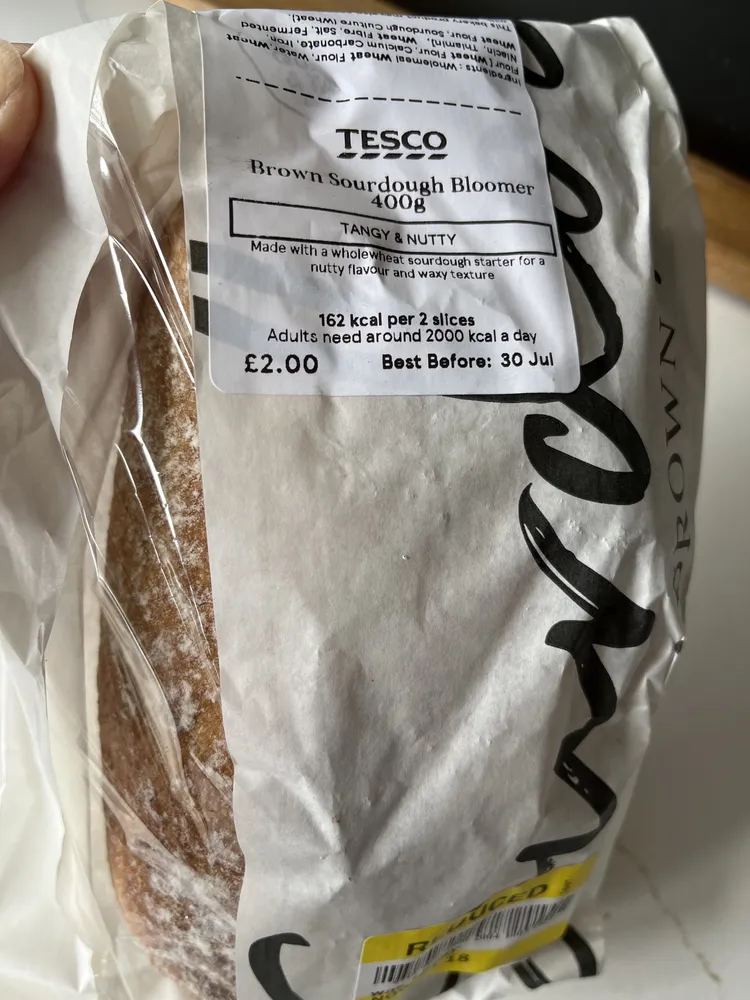 brown sourdough bloomer