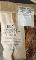 Cranberry raisin bread