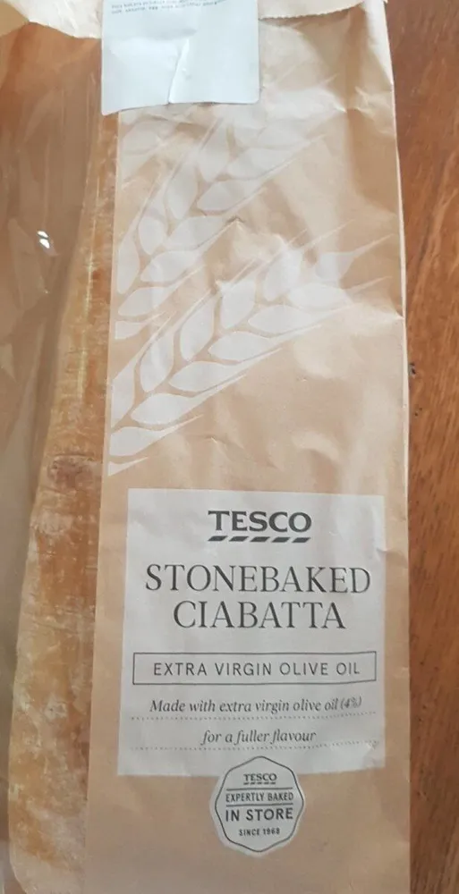 Stonebaked ciabata