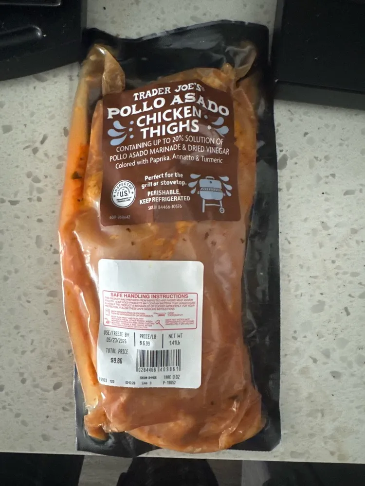 Trader Joe’s Pollo Asado Chicken Thighs