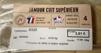 Jambon cuit superieur