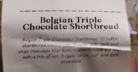 Belgian Triple Chocolate Shortbread
