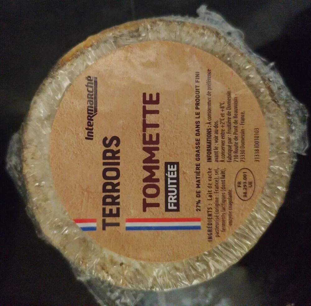 Terroir Tommette fruitée