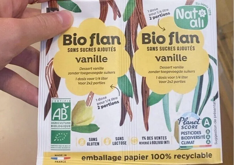 Bio flan