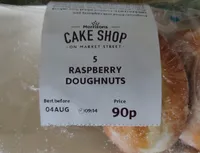 Raspberry Doughnuts