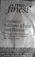 Cranberry, Sunflower & Pumpkin Seed Bloomer