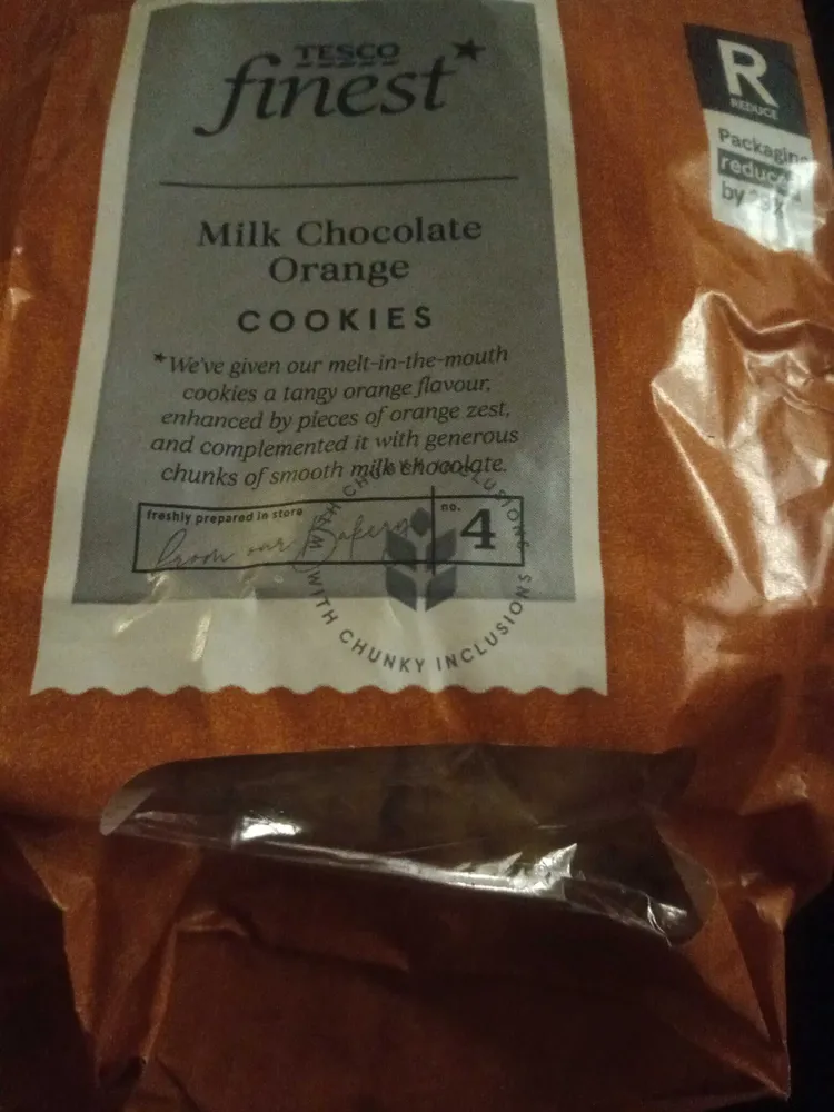 Chocolate orange cookie