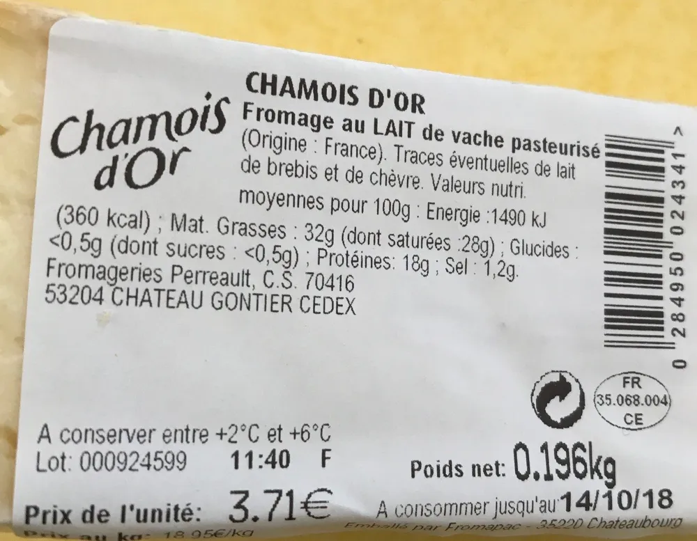 Chamois d'or