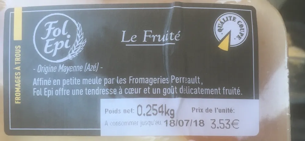 Le fruité