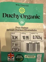Free Range British Chicken Drumsticks