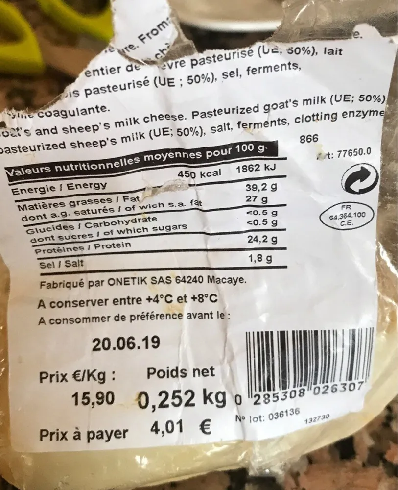 Brebis chevre