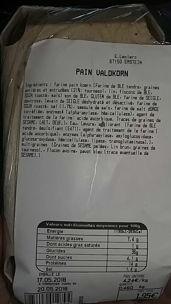 Pain Valdkorn